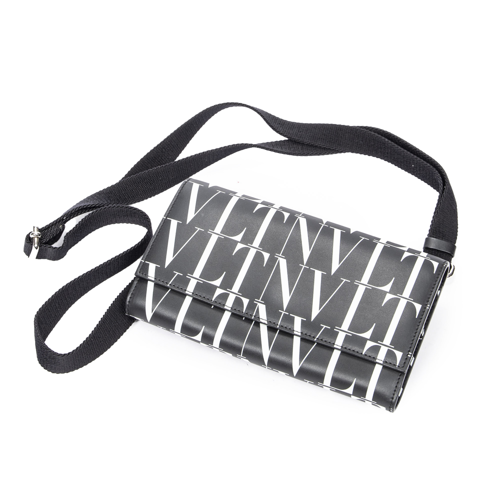 Valentino Logo Wallet on Strap